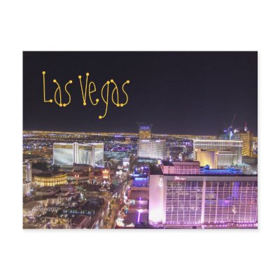 Las Vegas Postcard by sunshinecoco