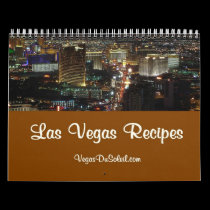 Las Vegas Recipes Calendar by VegasDuSoleil.com