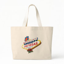 Las Vegas Red Roses Wedding Tote Bag