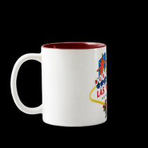 Las Vegas Red Roses Wedding Two Tone Mug by vegasdusoleil Las Vegas Red Roses Wedding Two Tone Mug