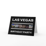 Las Vegas Retro Film Birthday Party! Card