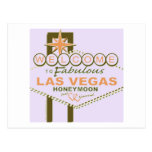 Las Vegas Retro Post Card