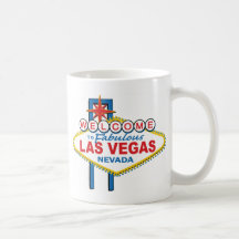 Las Vegas Retro Sign Coffee Mugs
