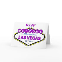 Las Vegas RSVP Card