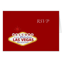 Las Vegas RSVP Card