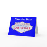 Las Vegas Save the Date Card