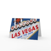 Las Vegas SAVE THE DATE Card