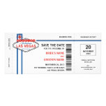 Las Vegas Save the Date Invitations