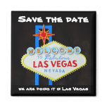 Las Vegas  Save the Date Magnets
