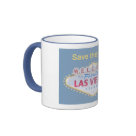 ringer_mug - Las Vegas Save the Date Mug