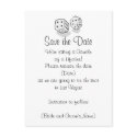 Las Vegas Save the Date postcards