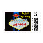 Las Vegas Save the Date wedding Postage