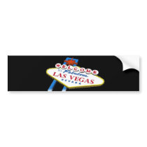 Las Vegas Sign Bumper Sticker bumper stickers