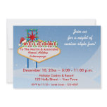Las Vegas Sign Holiday Invitation