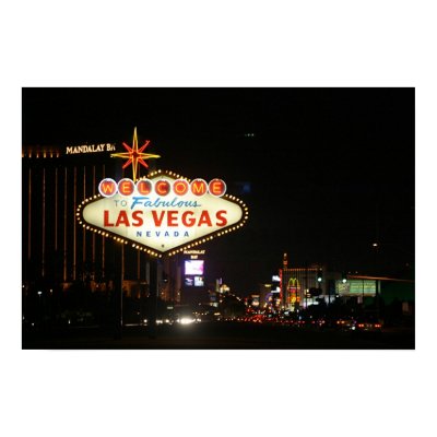 Las Vegas Sign Poster by kcoop
