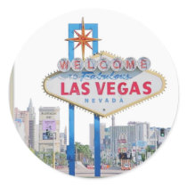 Las Vegas Sign Sticker