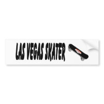 Las Vegas Skater Bumper Sticker bumper stickers