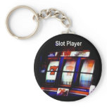 Las Vegas Slot Player 777 Keychain