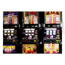 Las Vegas Slots - Dream Machines Greeting Cards