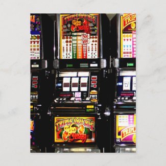 Las Vegas Slots Dream Machines postcard