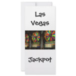 Las Vegas Slots Jackpot Customized Rack Card