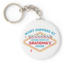 Las Vegas Stays At Grandma's Keychains