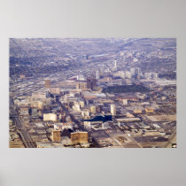 Las Vegas Strip Aerial 2007 Photo Posters