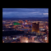 Las Vegas Strip Aerial Poster Print posters