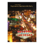 Las Vegas Strip Bachelorette Party Invitation--5x7