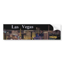 Las Vegas Strip Bumper Sticker