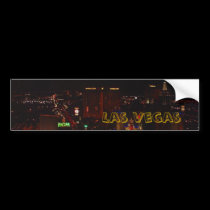 Las Vegas Strip Bumper Sticker bumper stickers