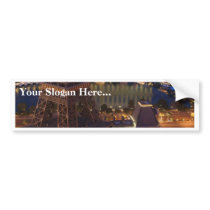 Las Vegas Strip In The Morning Bumper Sticker