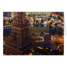Las Vegas Strip In The Morning Card