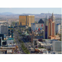 Las Vegas Strip Acrylic Cut Out