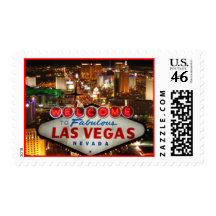 Las Vegas Strip Postage
