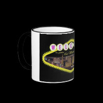 Las Vegas Strip Sign Mug by vegasdusoleil Las Vegas Strip Sign Mug