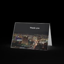 Las Vegas Strip Thank you Card