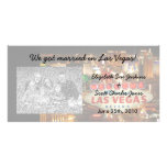 Las Vegas Strip We're Married Photo Cards