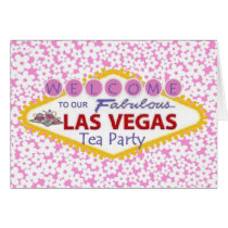 Las Vegas Tea Party Card