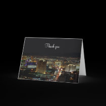 Las Vegas Thank you Card by vegasdusoleil Las Vegas Thank you Card