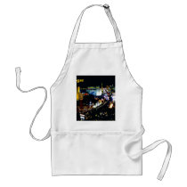 Las Vegas The Strip at night aprons by Irishdreams Las Vegas The Strip at night aprons