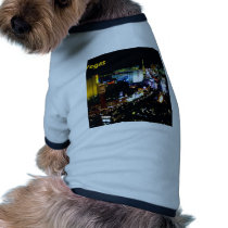 Las Vegas The Strip at night Dog T Shirt