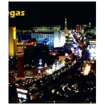 Las Vegas The Strip at night Tee Shirts