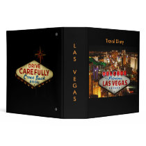 Las Vegas Travel Diary Binder
