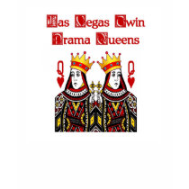 Las Vegas Twin Drama Queens Humor Shirt