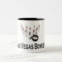 Las Vegas Two Tone Bowler's Mug by vegasdusoleil Las Vegas Two Tone Bowler's Mug