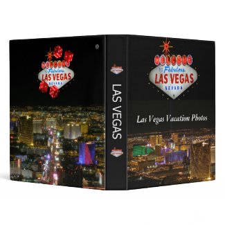 Las Vegas Vacation Photo Binder binder