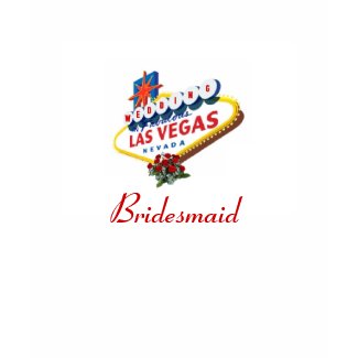 Las Vegas WEDDING Bridesmaid Baby Doll Tee shirt
