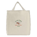 Las Vegas Wedding - Brother of the Bride Tote embroidered bags by WedThreads Las Vegas Wedding - Brother of the Bride Tote embroidered bags
