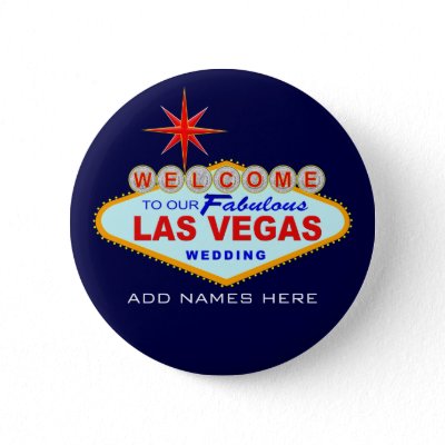 Las Vegas Wedding Button